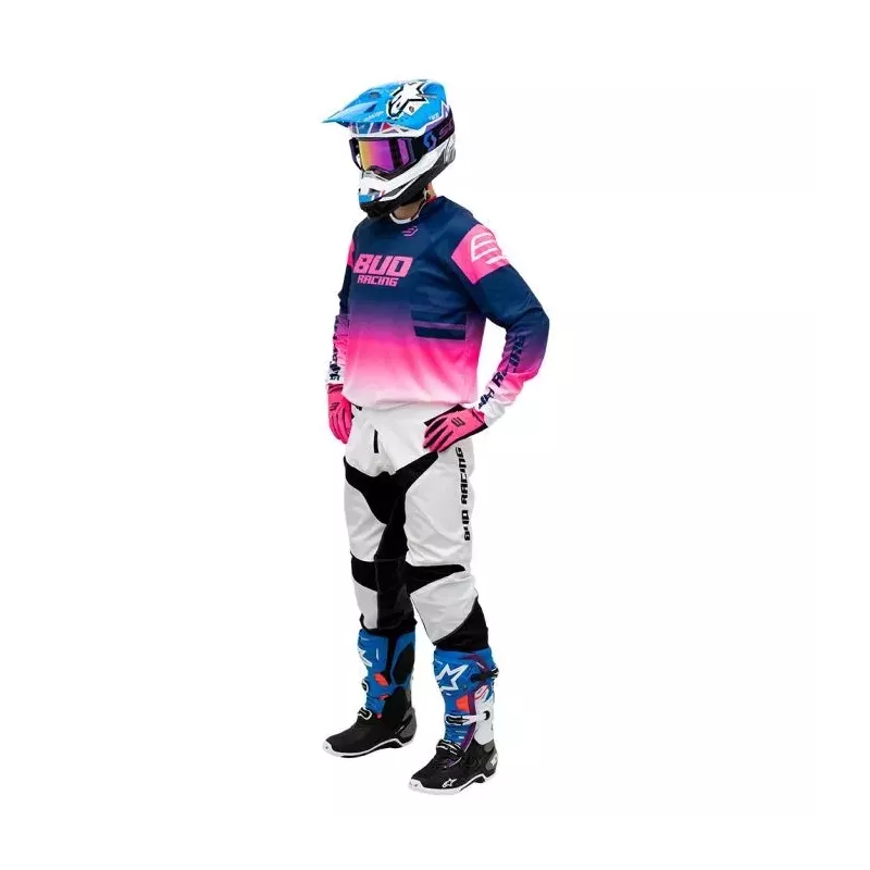 Tenue Enfant Bud Lazer Rose Blanc