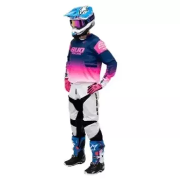 Tenue Enfant Bud Lazer Rose Blanc
