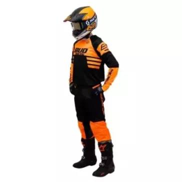 Tenue Enfant Bud Lazer Orange Fluo