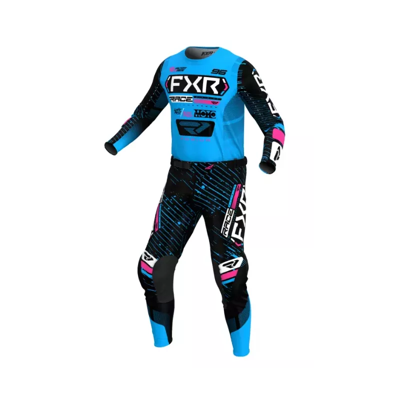 TENUE ENFANT PODIUM 25 BLEU ROSE