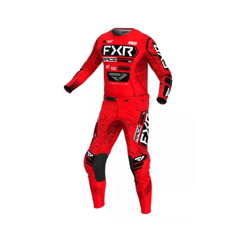 TENUE ENFANT PODIUM 25 ROUGE