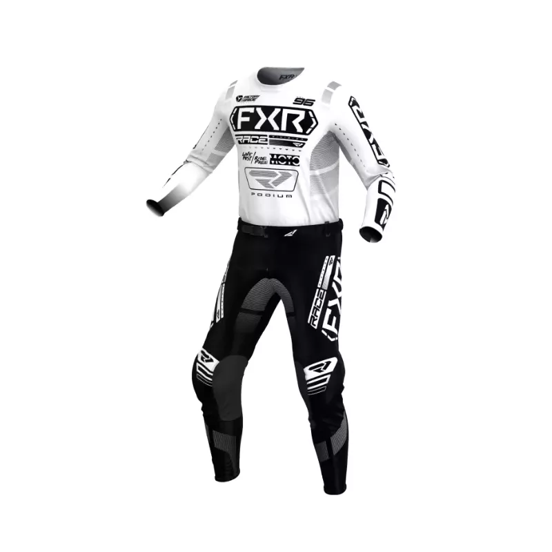 TENUE ENFANT PODIUM 25 BLANC ET NOIR