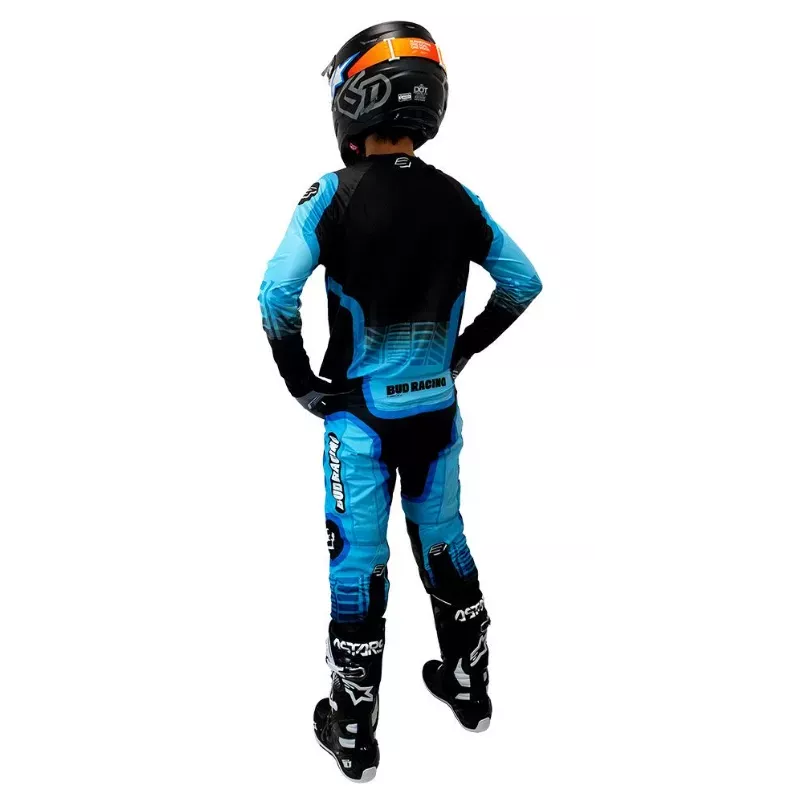 Tenue Complète Enfant Bud Néon Bleu / Noir 2025