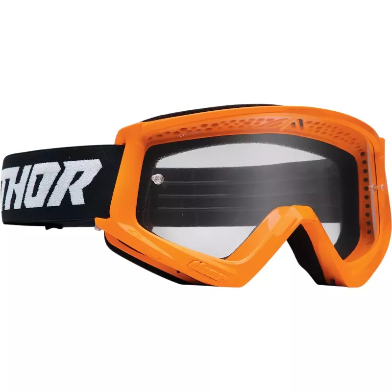 Masque enfant THOR COMBAT Racer orange noir