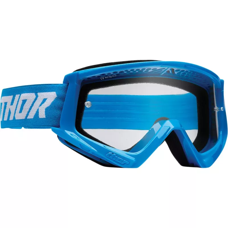 Masque enfant THOR COMBAT Racer bleu blanc