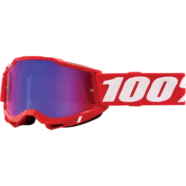 Masque enfant 100% Accuri 2 Rouge écran Rouge & Bleu