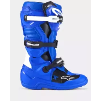 Bottes enfants ALPINESTARS TECH 7S Bleu Noir Blanc