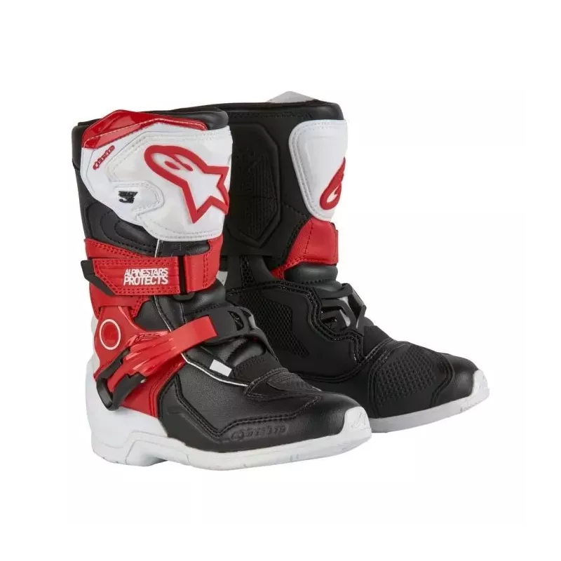 Bottes enfant ALPINESTARS TECH 3S White Black Red