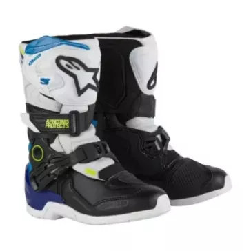 Bottes enfant ALPINESTARS TECH 3S bleu noir enamel
