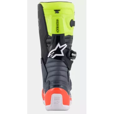 Bottes enfants ALPINESTARS TECH 7S Rouge Jaune Fluo