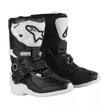 Bottes enfant ALPINESTARS TECH 3S White Black