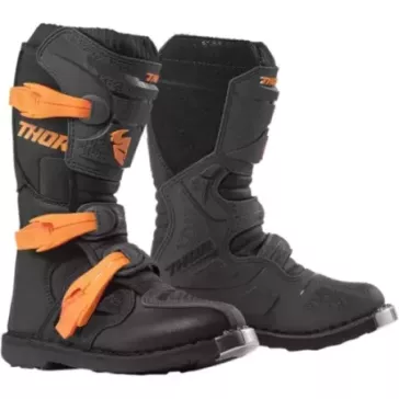 Bottes cross THOR Blitz XP charcoal orange