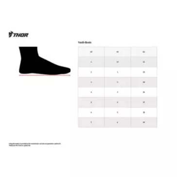 Bottes cross enfant THOR Blitz XP bleu noir vert fluo