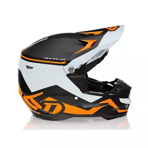 Casque Enfant 6D ATR-2 Drive Orange Fluo