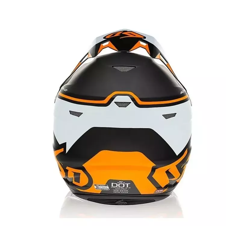 Casque Enfant 6D ATR-2 Drive Orange Fluo Casque Enfant 6D ATR-2 Drive Orange Fluo