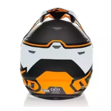Casque Enfant 6D ATR-2 Drive Orange Fluo