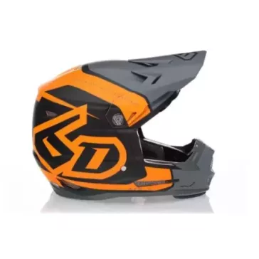 Casque Enfant 6D ATR-2 Torque Orange Fluo Mat