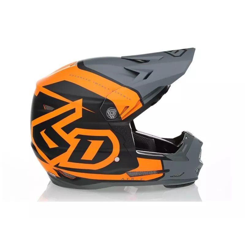 Casque Enfant 6D ATR-2 Drive Orange Fluo