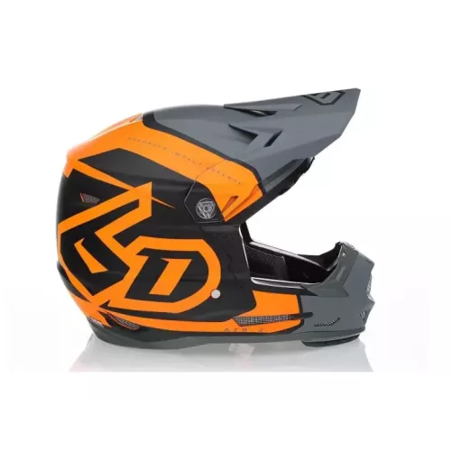 Casque Enfant 6D ATR-2 Torque Orange Fluo Mat