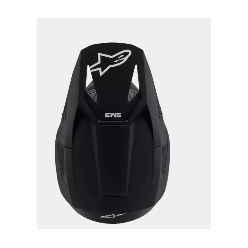 Casque enfant ALPINESTARS S-M3 Solid Noir Matt Casque enfant ALPINESTARS S-M3 Solid Noir Matt