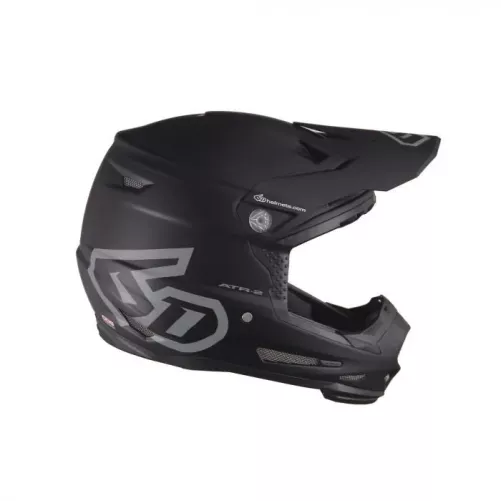 Casque Enfant 6D ATR-2 Solid Noir Mat