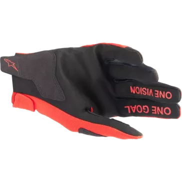 Gants enfants ALPINESTARS Radar Rouge Mars Argent