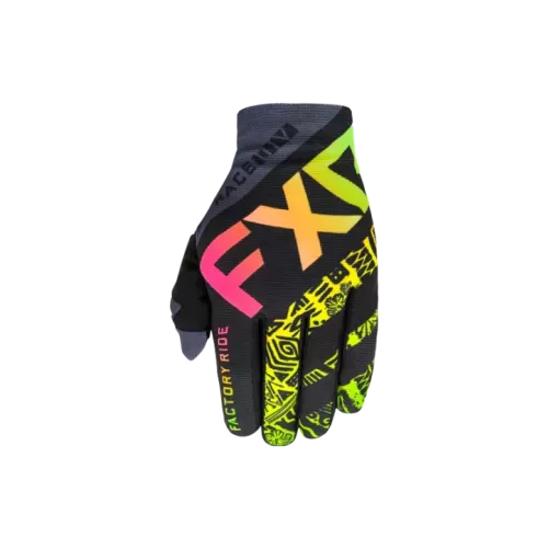 Gants enfant FXR SLIP-ON LITE rose/noir