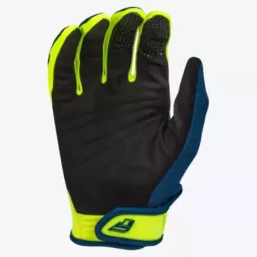 Gants Enfants FLy F16 bleu jaune fluo blanc