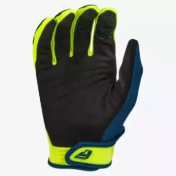 Gants Enfants FLy F16 bleu jaune fluo blanc