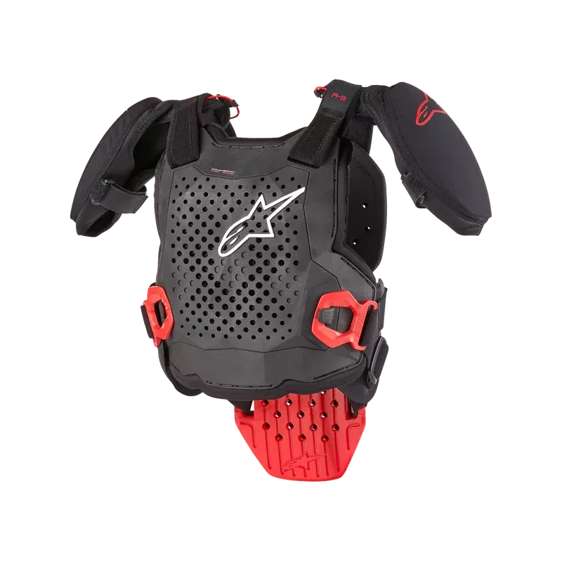 Protection poitrine/dos ALPINESTARS ENFANT rouge & noir