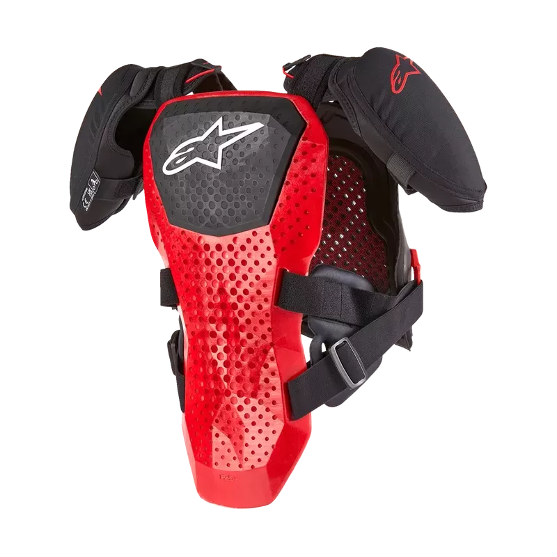 Protection poitrine/dos ALPINESTARS ENFANT rouge & noir