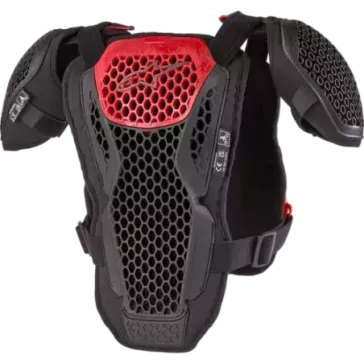 Protection poitrine/dos ALPINESTARS ENFANT BIONIC ACTION rouge & noir