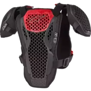 Protection poitrine/dos ALPINESTARS ENFANT BIONIC ACTION rouge & noir