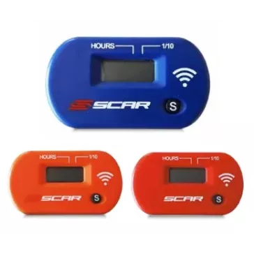 compteur d'heure SCAR couleur sans fil