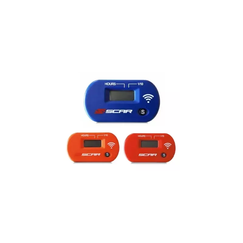 compteur d'heure SCAR couleur sans fil