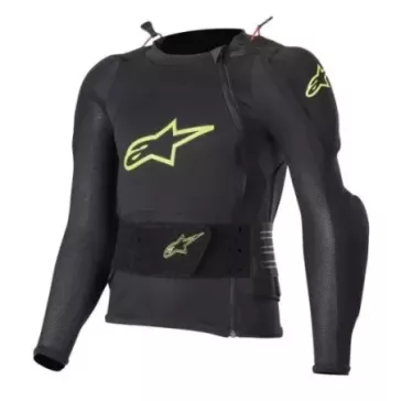 Gilet Enfant Alpinestars Bionic Plus Noir Jaune Fluo