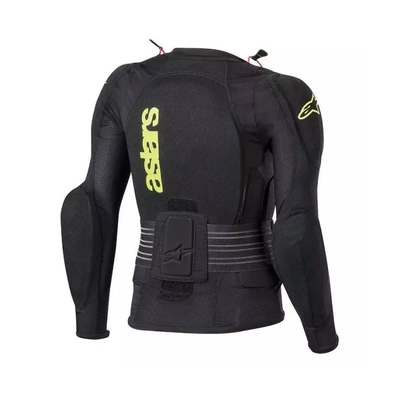 Gilet Enfant Alpinestars Bionic Plus Noir Jaune Fluo