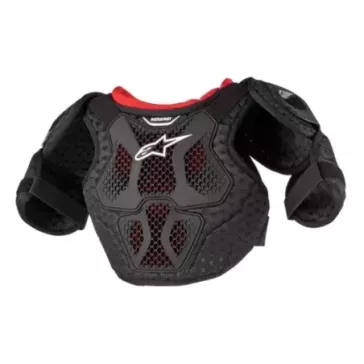 Pare Pierres Enfant Alpinestars Bionic Action Kickstart Noir Rouge