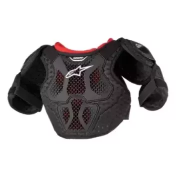Pare Pierres Enfant Alpinestars Bionic Action Kickstart Noir Rouge