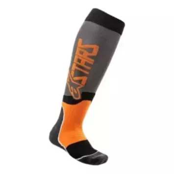 Chaussettes Enfants Alpinestars MX Plus-2 gris orange
