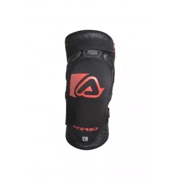 Genouillères enfant ACERBIS SOFT noir rouge
