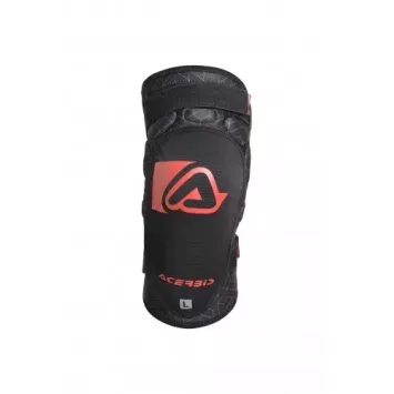 Genouillères enfant ACERBIS SOFT noir rouge