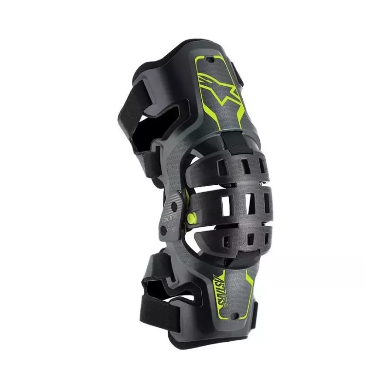 Genouillères Enfants Alpinestars Bionic 5S Noir Jaune FluO