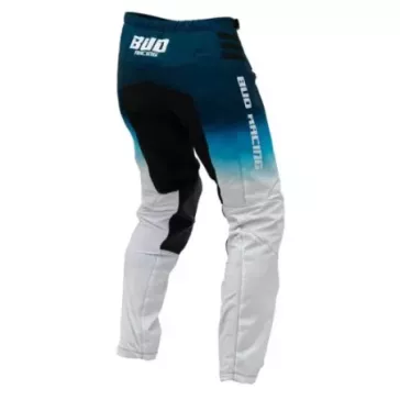 Pantalon BUD RACING GP LAZER turquoise blanc