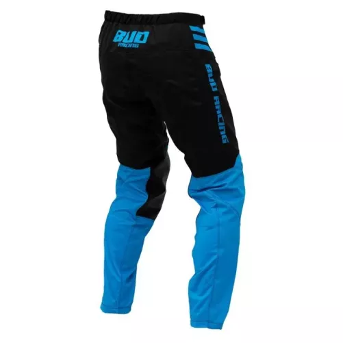 pantalon enfant BUD RACING GP LAZER bleu electrique noir