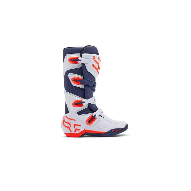Bottes Fox COMP BLANC / BLEU MARINE / Orange Fluo