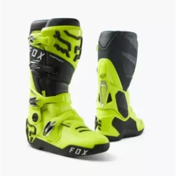 Bottes Fox motocross Instinct 2.0 Jaune Fluo