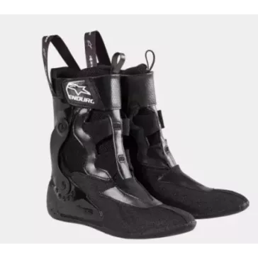 Bottes Alpinestars Tech 10 Enduro ORANGE Brillant Noir Blanc