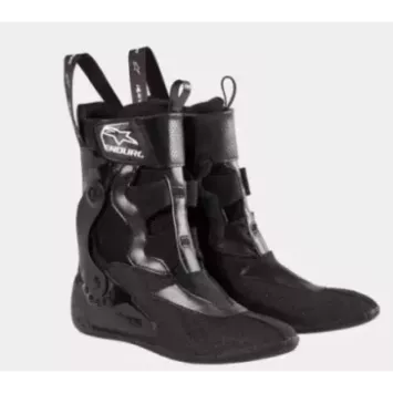 Bottes Alpinestars Tech 10 Enduro ORANGE Brillant Noir Blanc