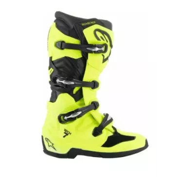 Bottes Alpinestars Tech 7 jaune fluo